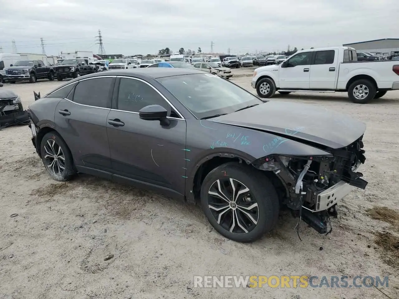 4 fotografías del automóvil dañado JTDAAAAF2P3004280 TOYOTA CROWN XLE 2023