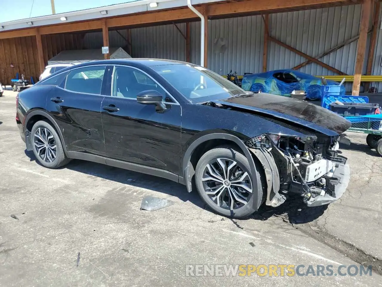 4 fotografías del automóvil dañado JTDAAAAF3P3000674 TOYOTA CROWN XLE 2023