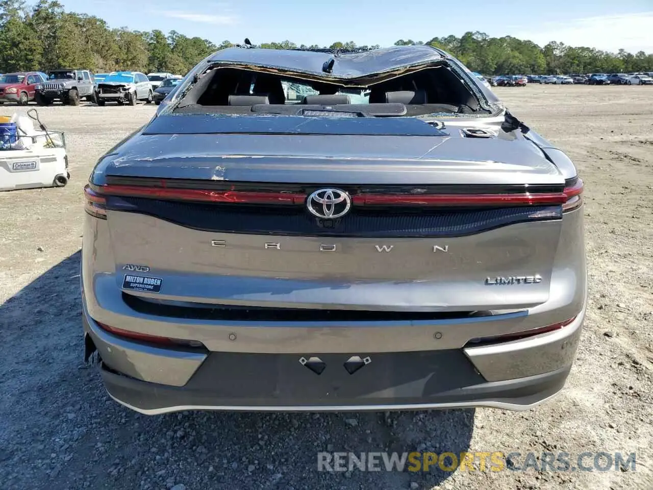 6 fotografías del automóvil dañado JTDAAAAF7P3016876 TOYOTA CROWN XLE 2023