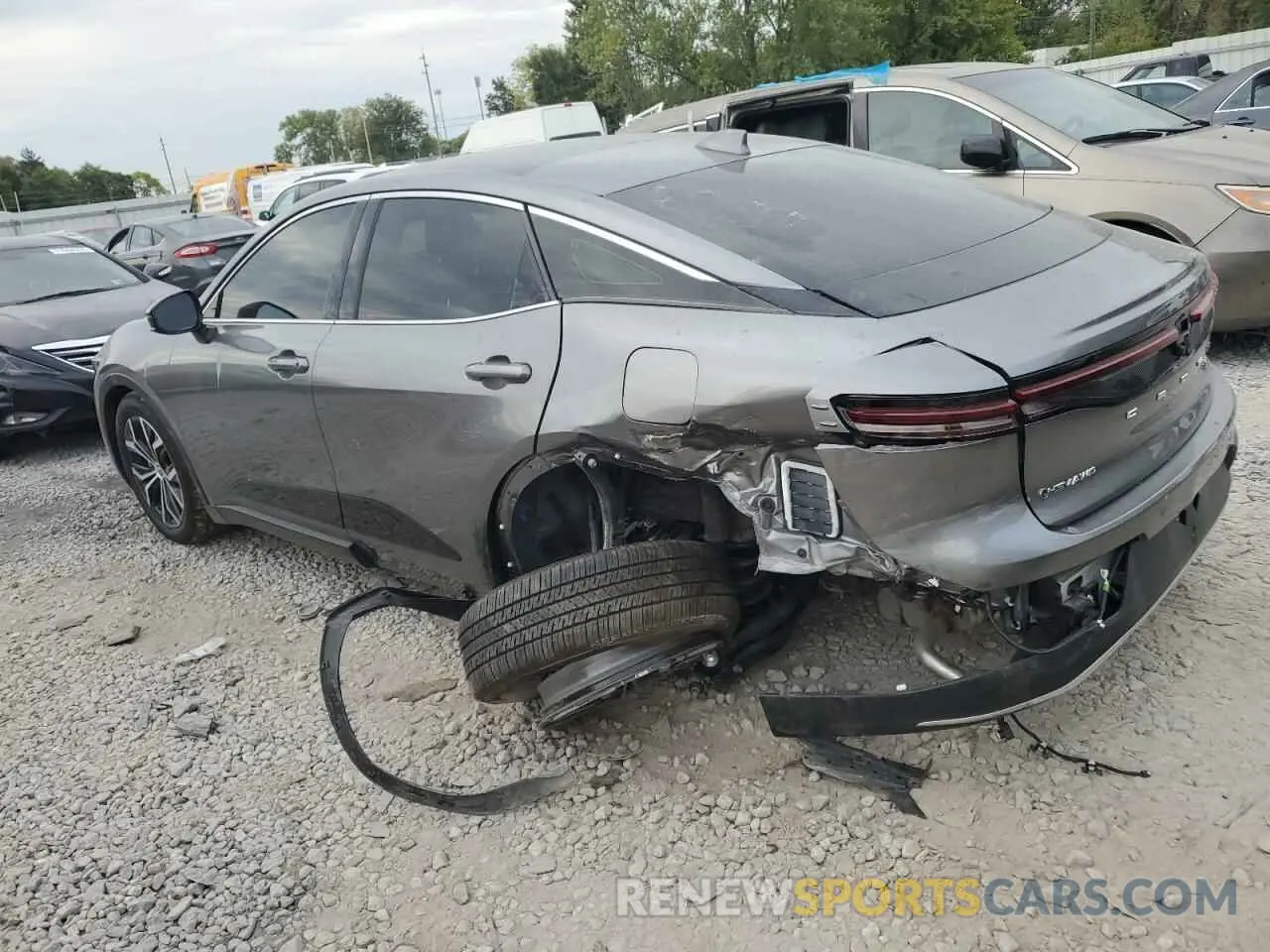 2 fotografías del automóvil dañado JTDAAAAF5R3022095 TOYOTA CROWN XLE 2024