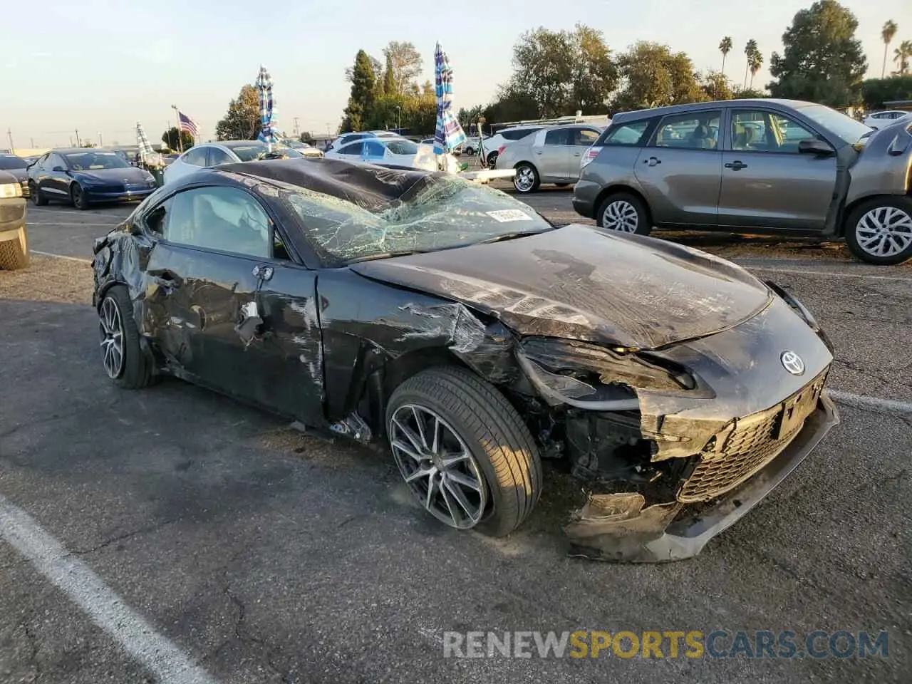 4 fotografías del automóvil dañado JF1ZNBB15P9761368 TOYOTA GR 86 2023