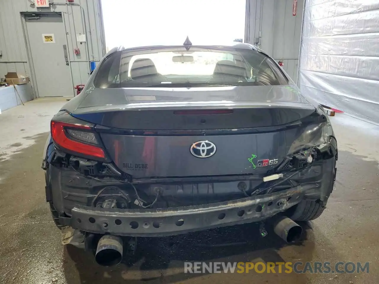 6 fotografías del automóvil dañado JF1ZNBB17P9750551 TOYOTA GR 86 2023