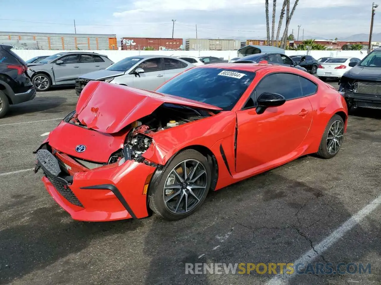 1 fotografías del automóvil dañado JF1ZNBC11P8759329 TOYOTA GR 86 2023