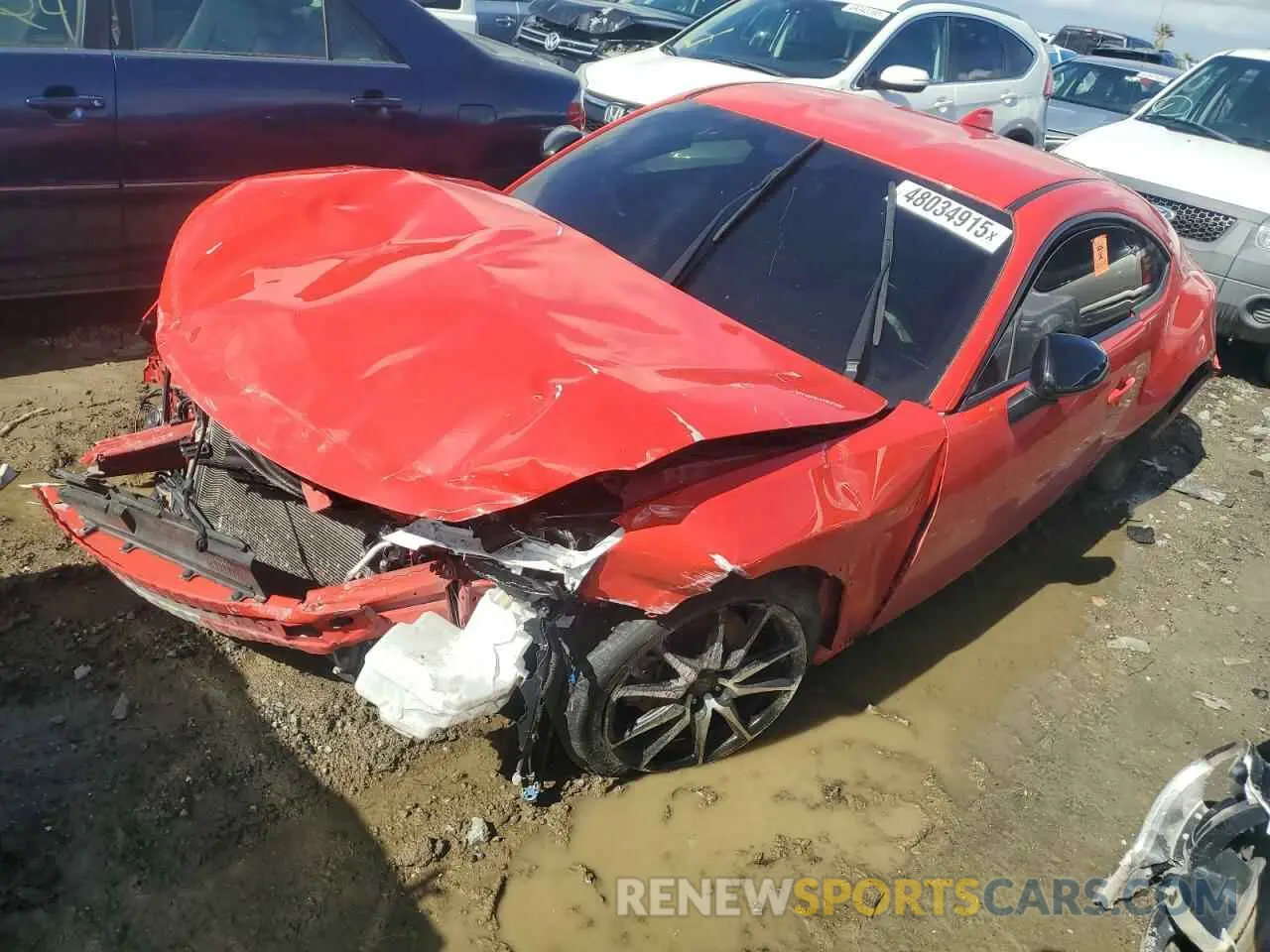 1 fotografías del automóvil dañado JF1ZNBC19P8750331 TOYOTA GR 86 2023