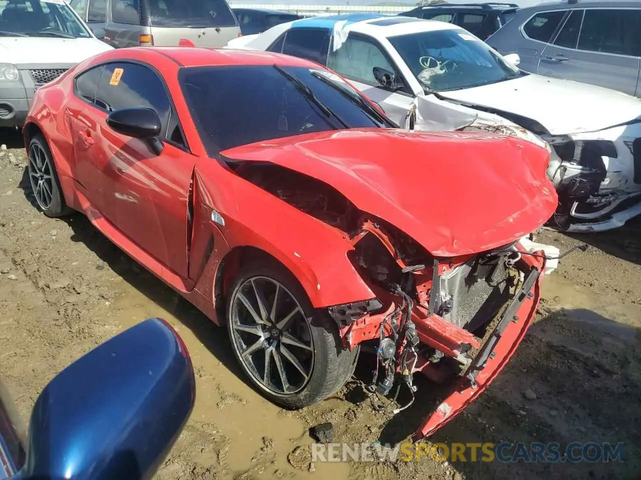 4 fotografías del automóvil dañado JF1ZNBC19P8750331 TOYOTA GR 86 2023
