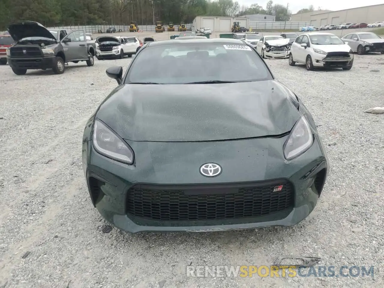 5 fotografías del automóvil dañado JF1ZNBM16S9750627 TOYOTA GR 86 HAKO 2025