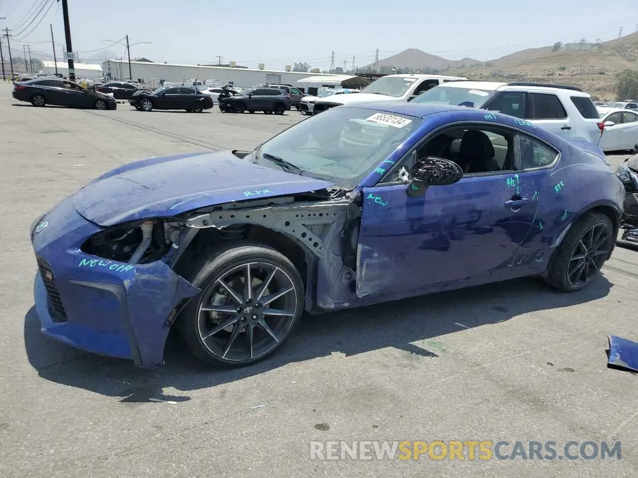 1 fotografías del automóvil dañado JF1ZNBF13N8758546 TOYOTA GR 86 PREM 2022
