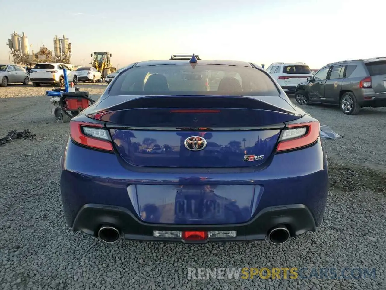 6 fotografías del automóvil dañado JF1ZNBE11P9750749 TOYOTA GR 86 PREM 2023