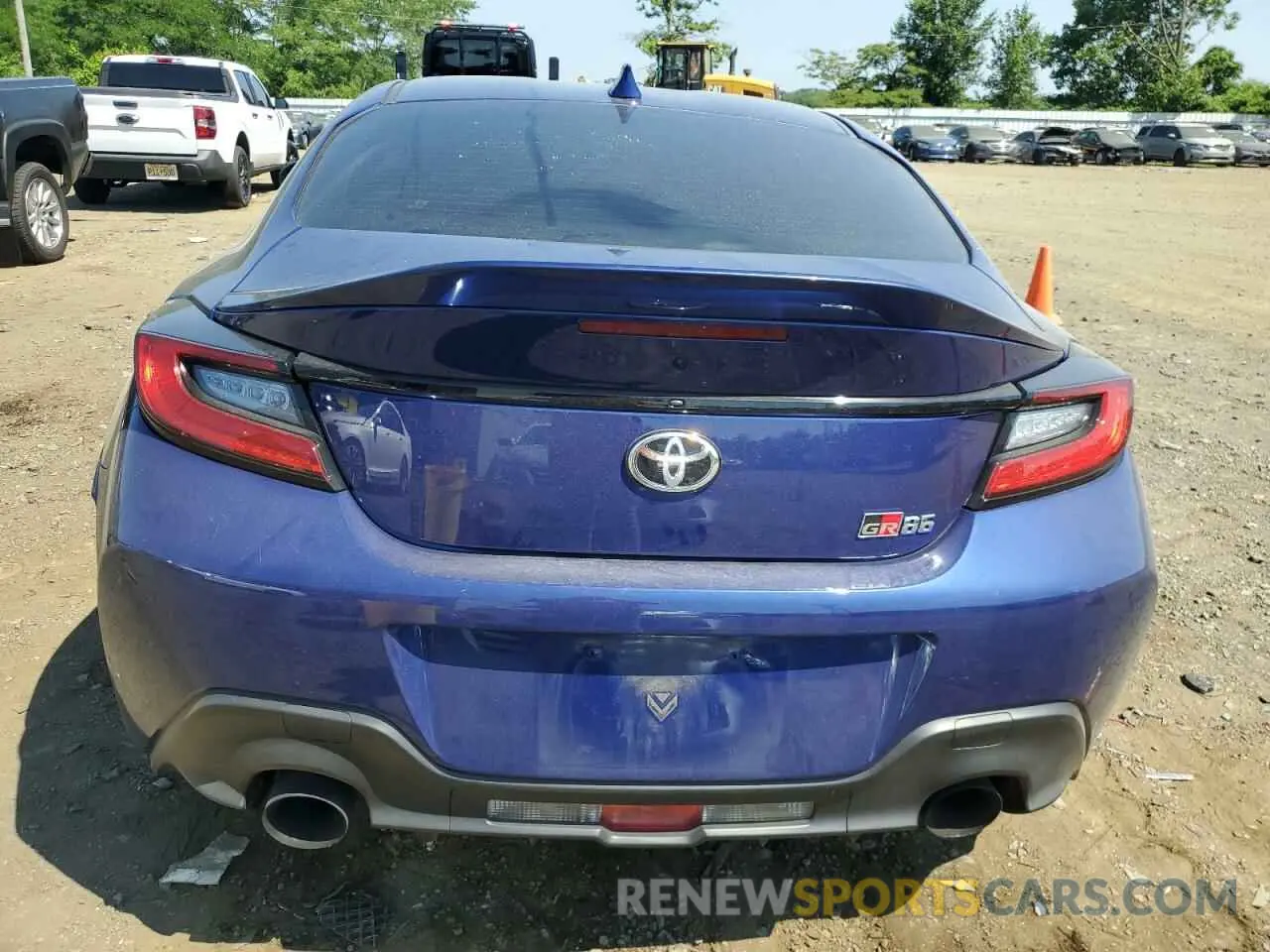 6 fotografías del automóvil dañado JF1ZNBE12P9751456 TOYOTA GR 86 PREM 2023
