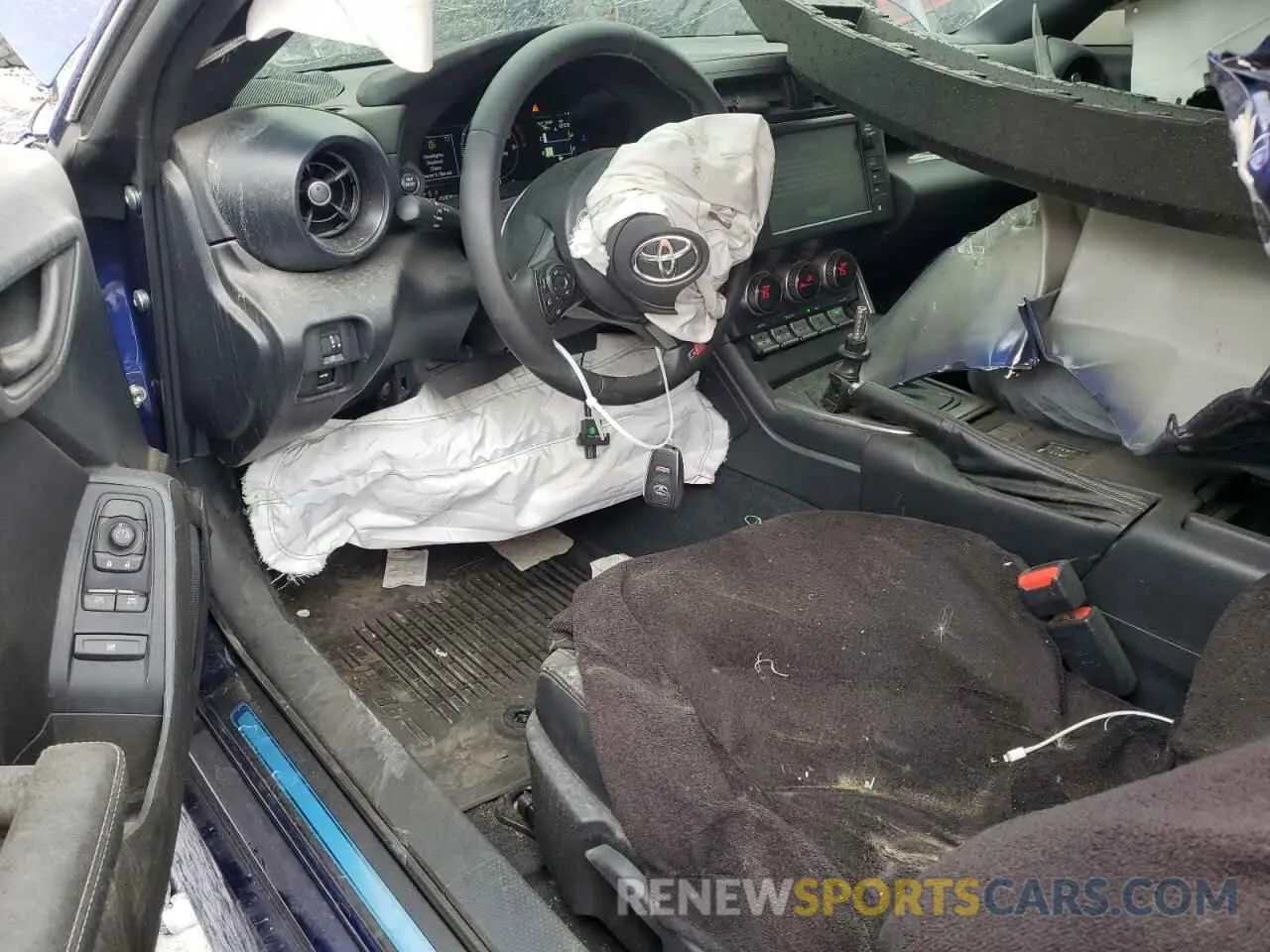 8 fotografías del automóvil dañado JF1ZNBE12P9751456 TOYOTA GR 86 PREM 2023