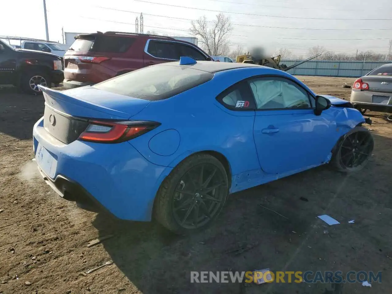 3 fotografías del automóvil dañado JF1ZNBE1XP9756310 TOYOTA GR 86 PREM 2023