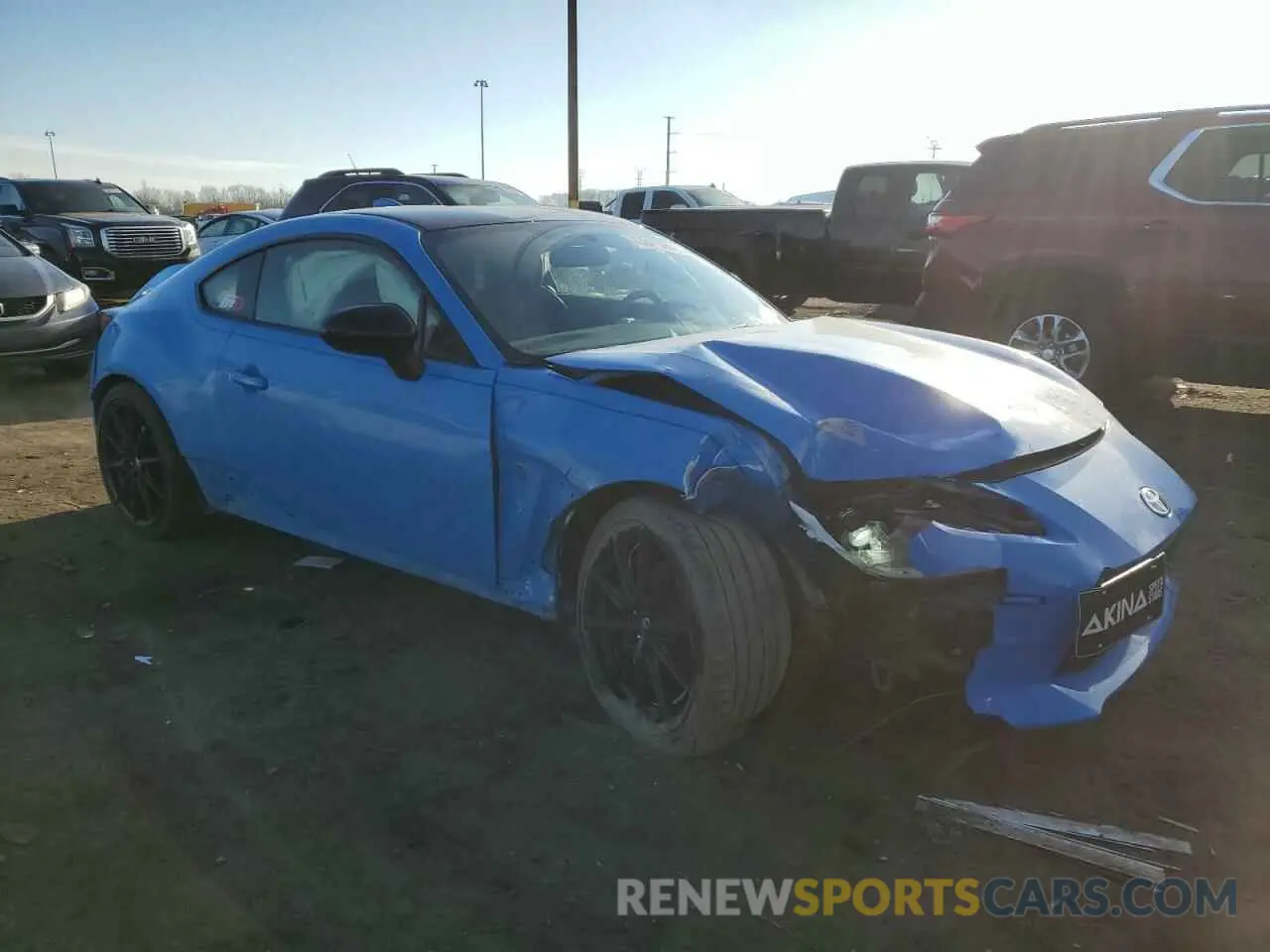 4 fotografías del automóvil dañado JF1ZNBE1XP9756310 TOYOTA GR 86 PREM 2023