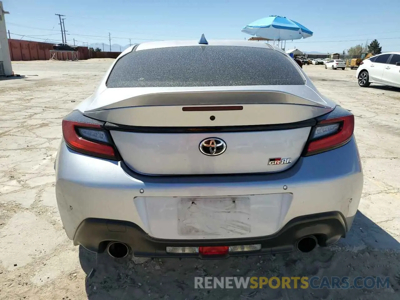 6 fotografías del automóvil dañado JF1ZNBF13P8756668 TOYOTA GR 86 PREM 2023