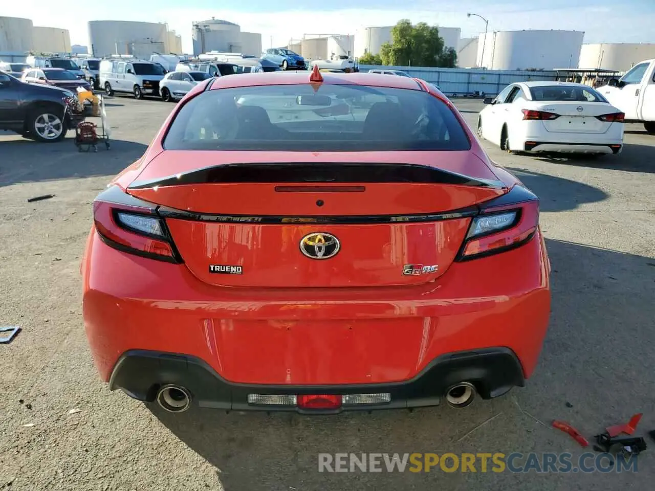 6 fotografías del automóvil dañado JF1ZNBM15R9750712 TOYOTA GR 86 TRUE 2024