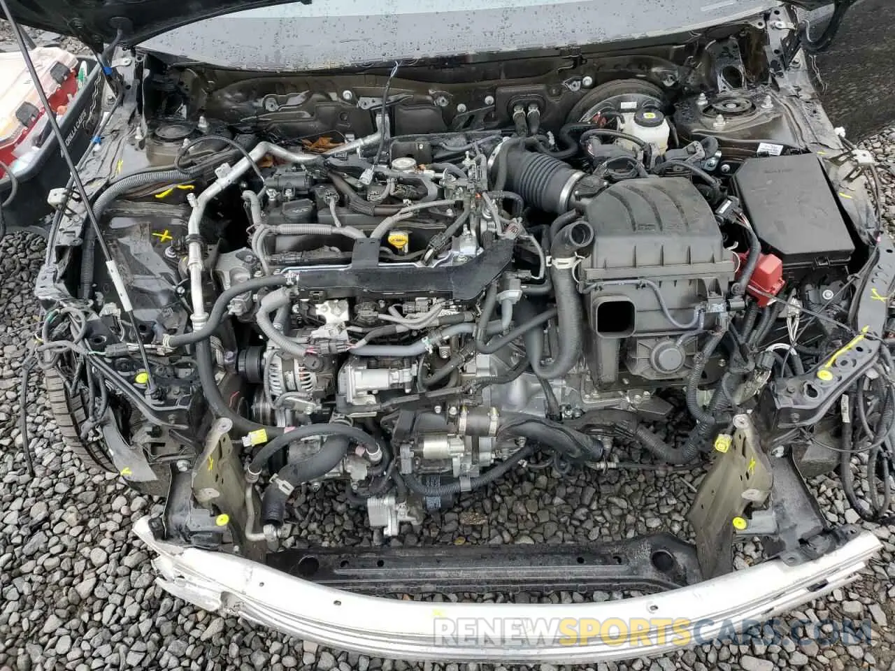 11 fotografías del automóvil dañado JTNABAAE1PA001205 TOYOTA GR COROLLA 2023