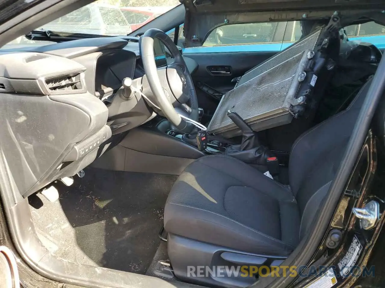 7 fotografías del automóvil dañado JTNABAAE1PA001205 TOYOTA GR COROLLA 2023