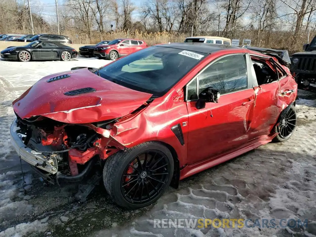 1 fotografías del automóvil dañado JTNABAAE1PA005030 TOYOTA GR COROLLA 2023