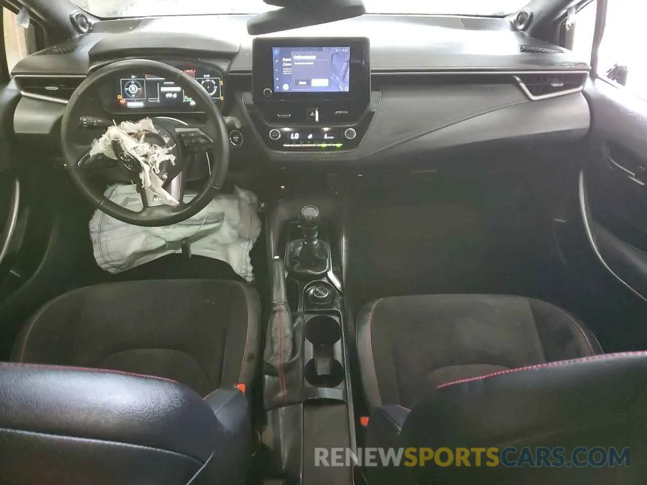 8 fotografías del automóvil dañado JTNABAAE3PA003912 TOYOTA GR COROLLA 2023