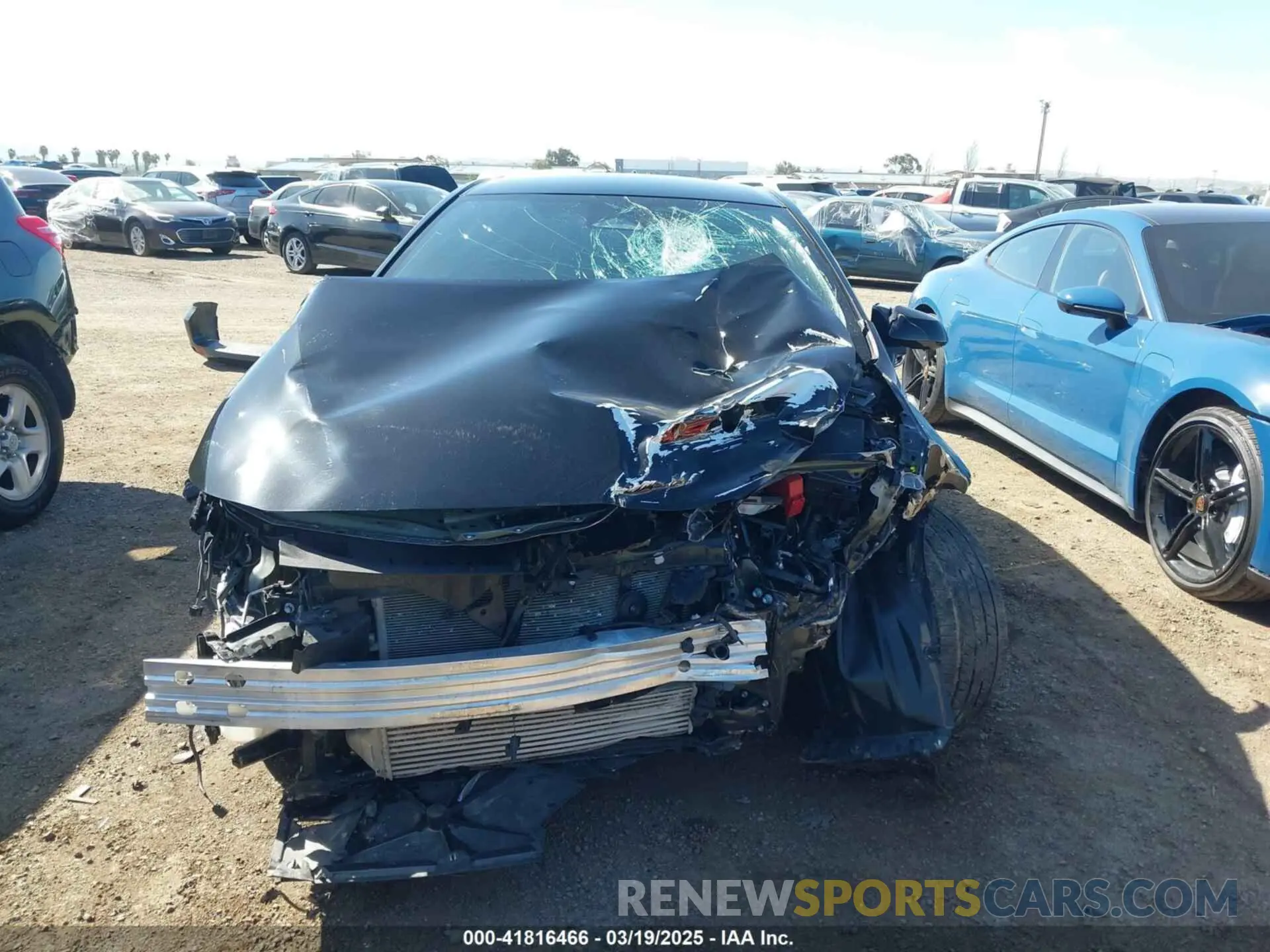 13 fotografías del automóvil dañado JTNABAAE5PA007217 TOYOTA GR COROLLA 2023