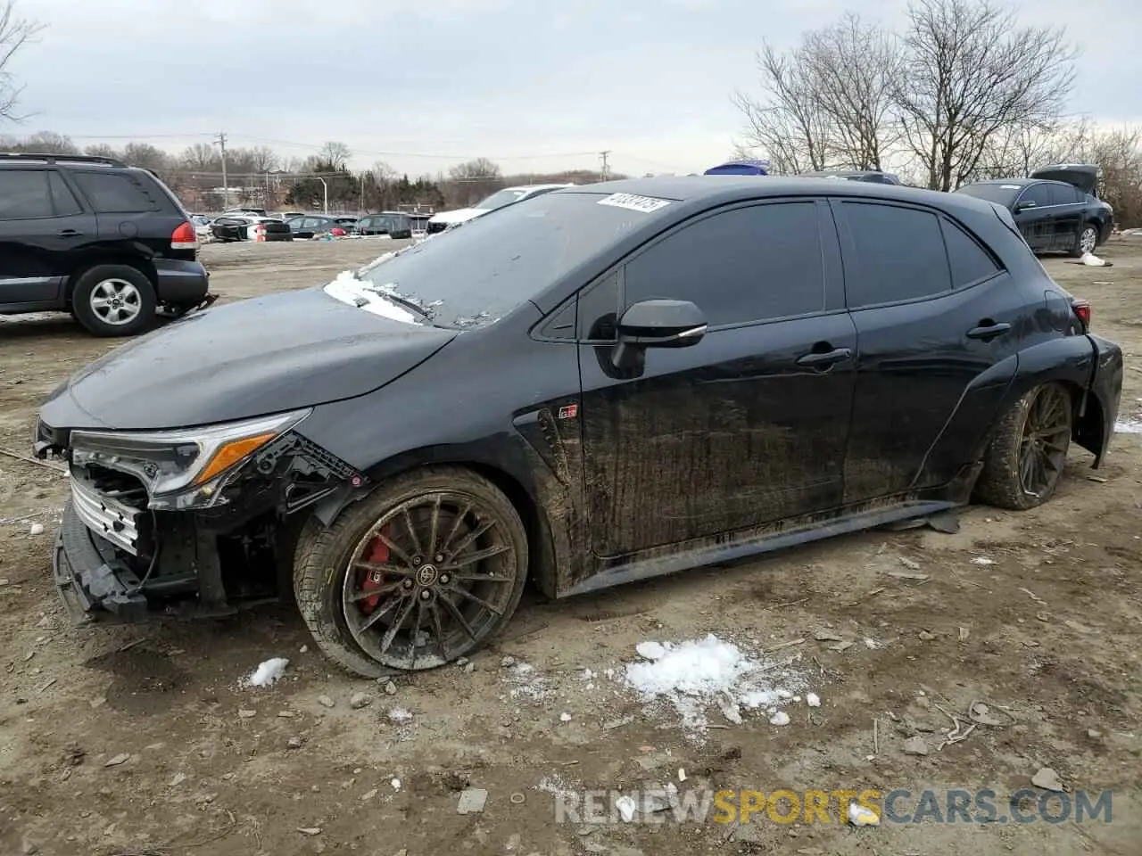 1 fotografías del automóvil dañado JTNABAAE6PA006156 TOYOTA GR COROLLA 2023