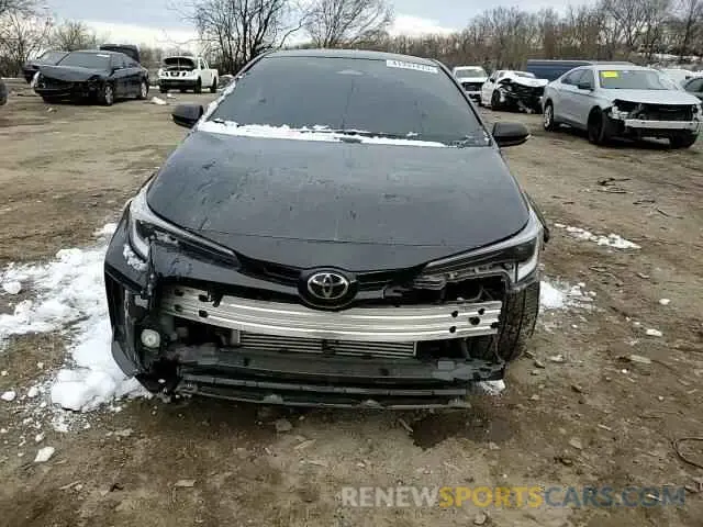 11 fotografías del automóvil dañado JTNABAAE6PA006156 TOYOTA GR COROLLA 2023