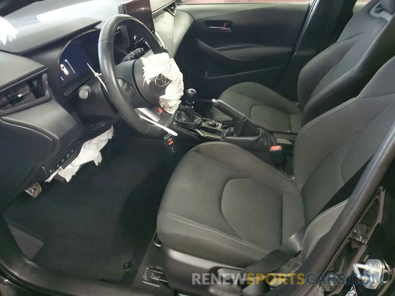 7 fotografías del automóvil dañado JTNABAAE7PA001421 TOYOTA GR COROLLA 2023