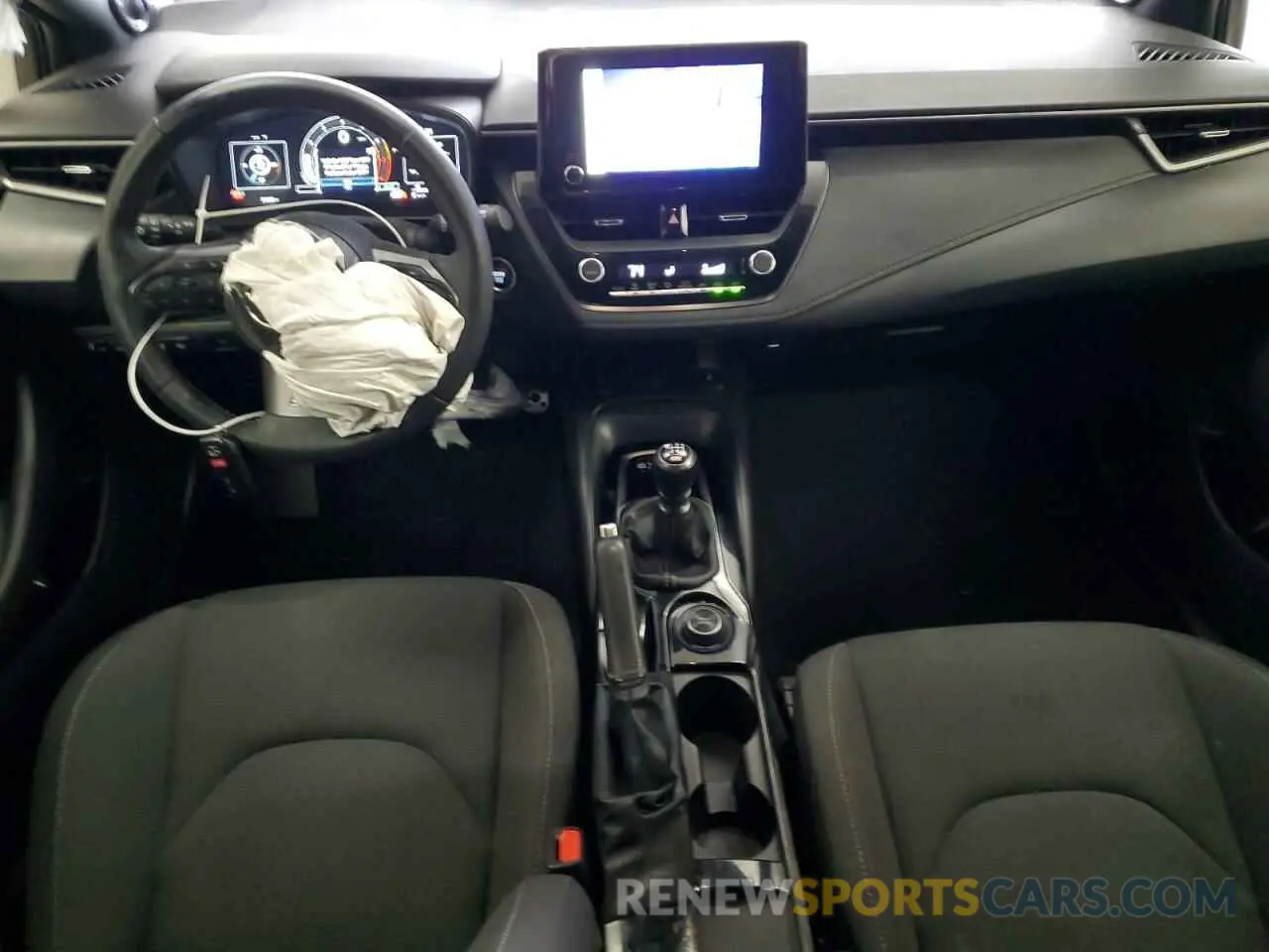 8 fotografías del automóvil dañado JTNABAAE7PA001421 TOYOTA GR COROLLA 2023