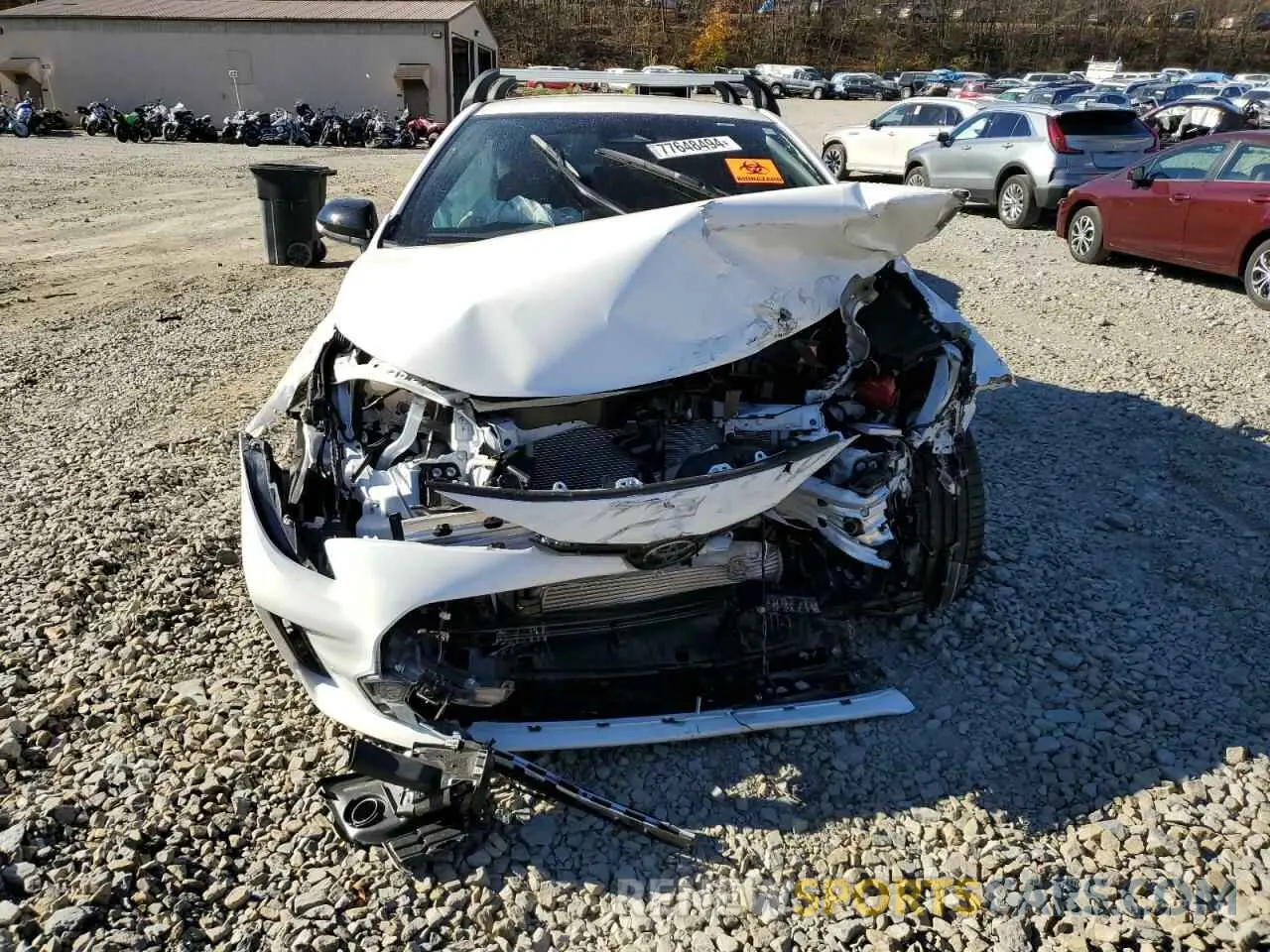 5 fotografías del automóvil dañado JTNABAAE1RA010831 TOYOTA GR COROLLA 2024