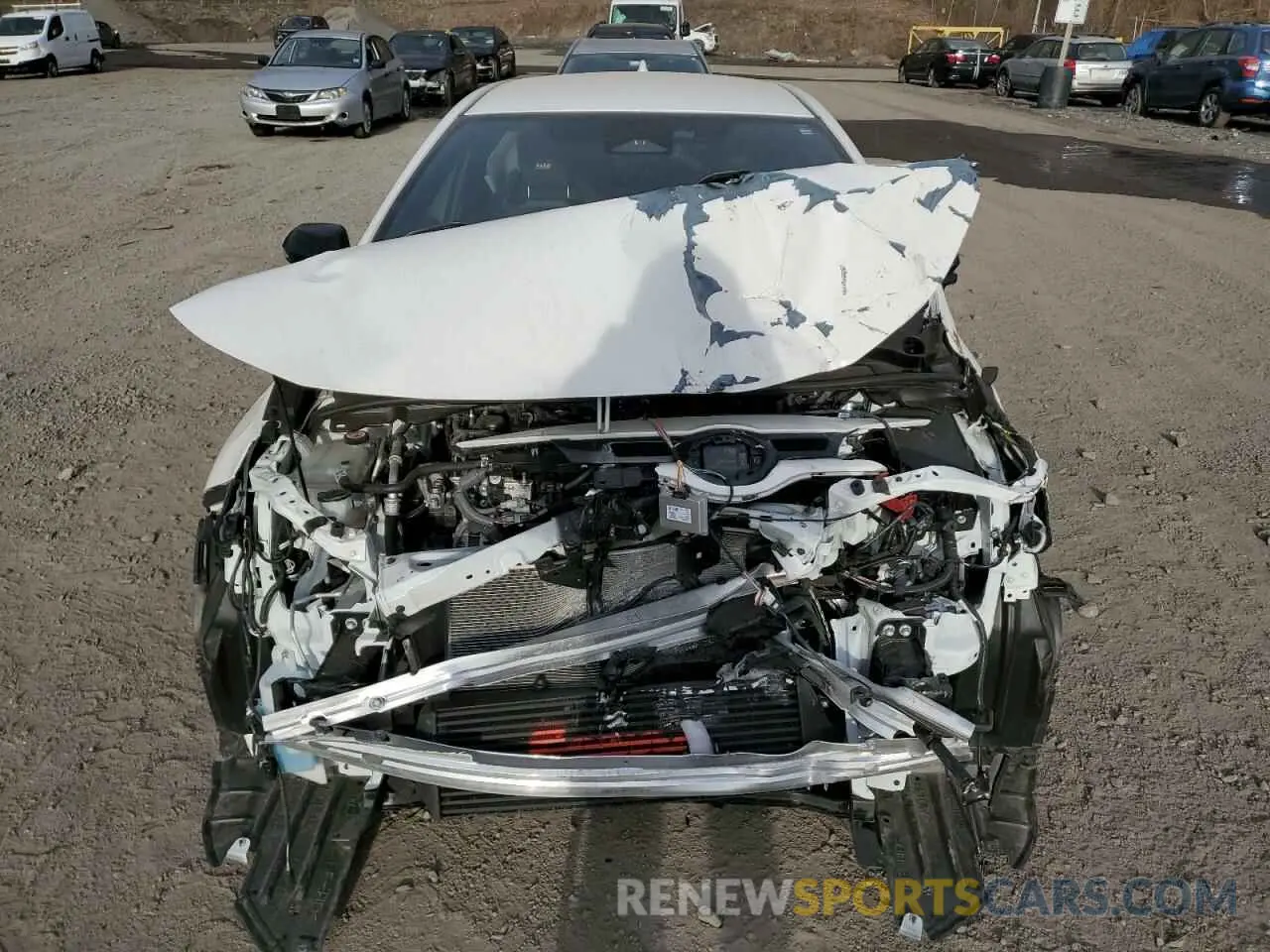 5 fotografías del automóvil dañado JTNABAAE4RA008183 TOYOTA GR COROLLA 2024