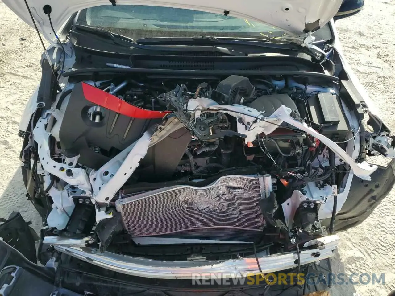 11 fotografías del automóvil dañado JTNABAAE6RA015801 TOYOTA GR COROLLA 2024