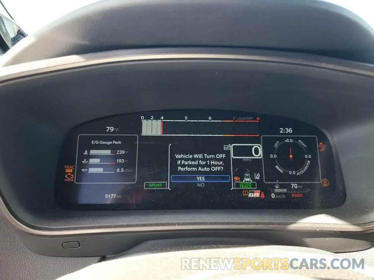 9 fotografías del automóvil dañado JTNABAAE7RA010140 TOYOTA GR COROLLA 2024