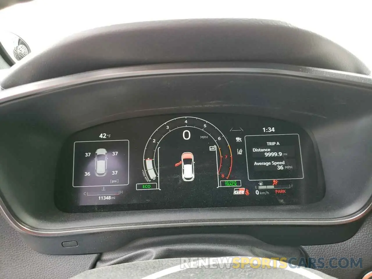 9 fotografías del automóvil dañado JTNABAAE7RA012647 TOYOTA GR COROLLA 2024