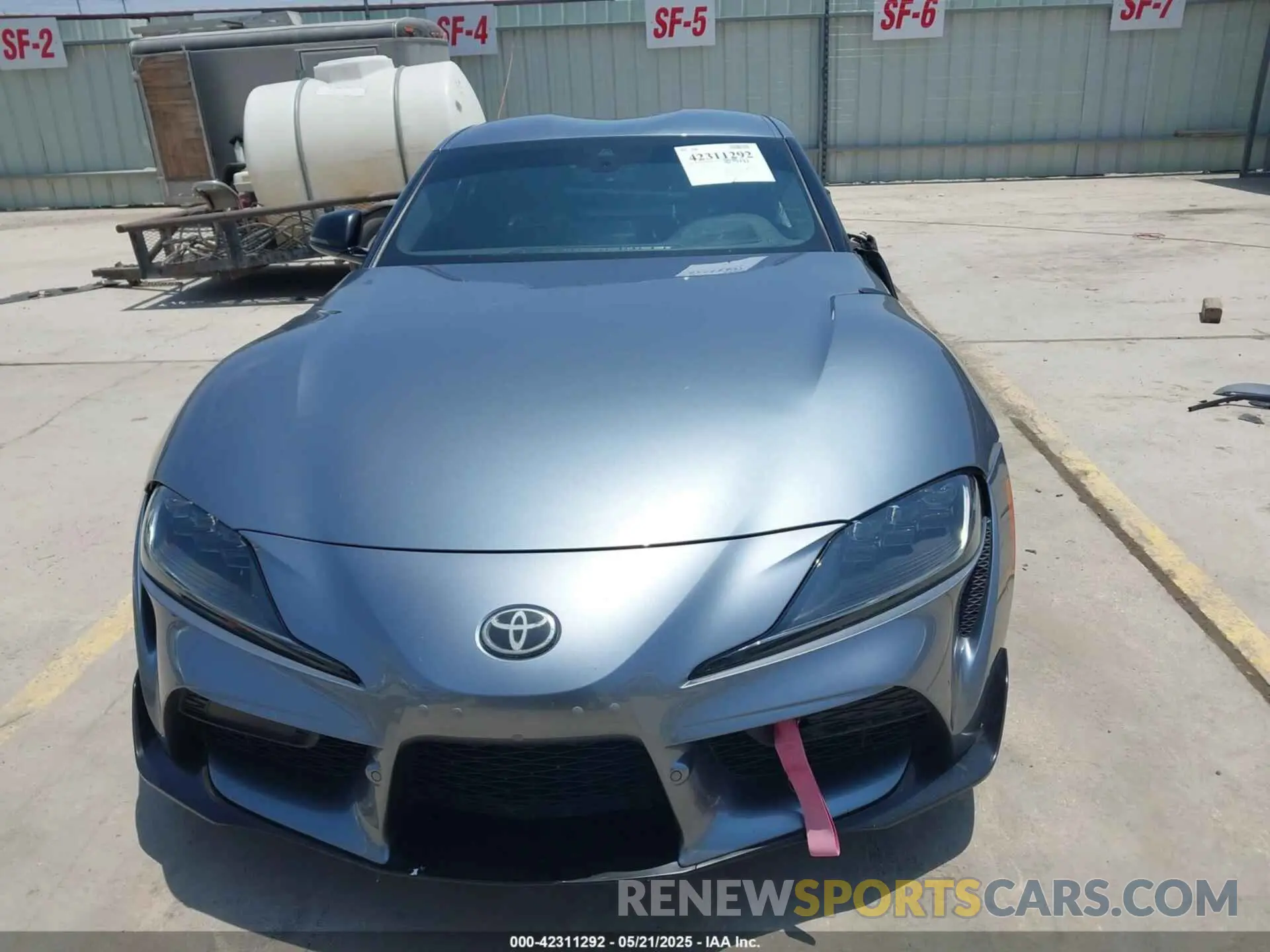 12 fotografías del automóvil dañado WZ1DB4C02LW024933 TOYOTA GR SUPRA 2020