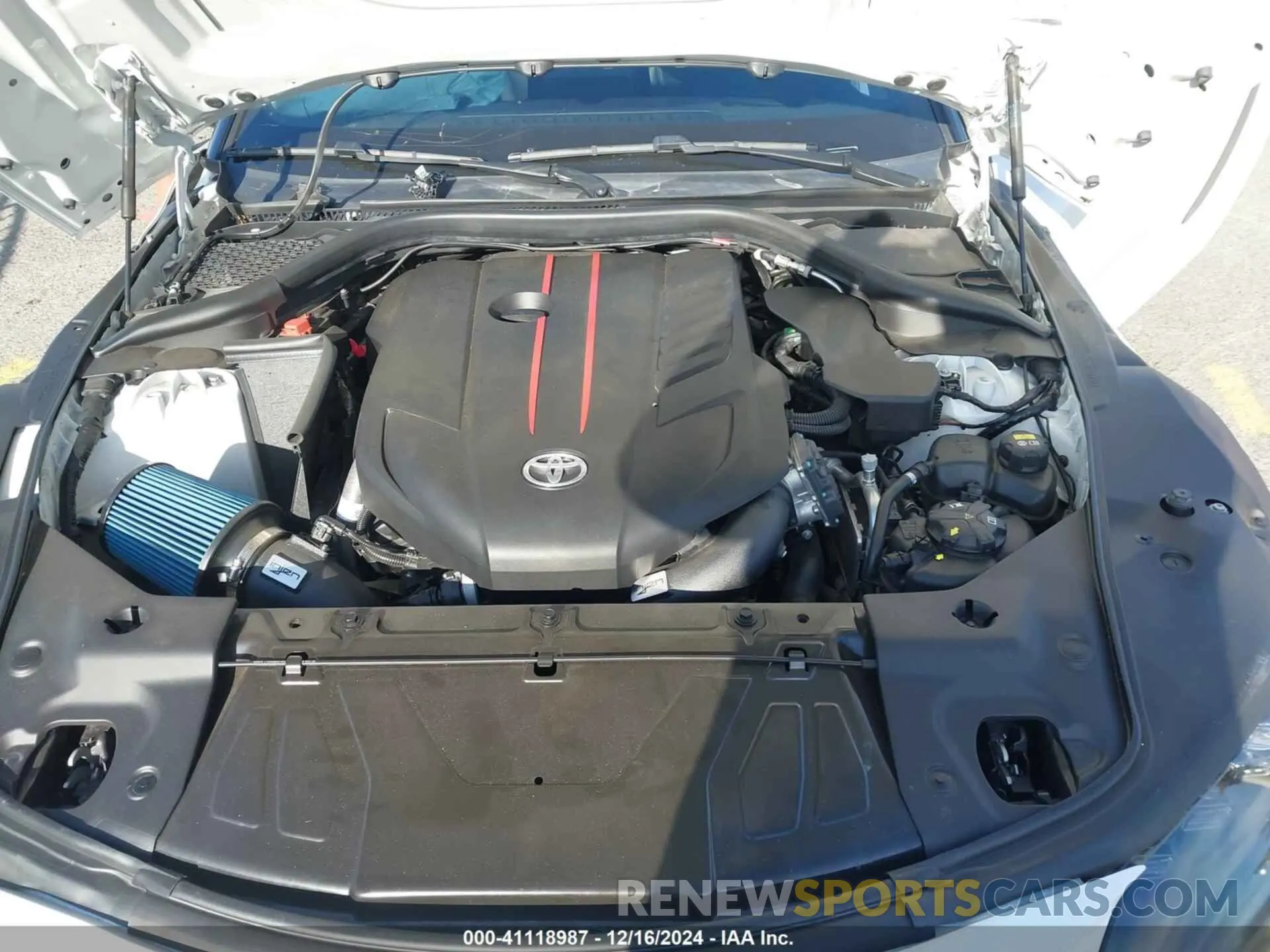 10 fotografías del automóvil dañado WZ1DB4C05LW027440 TOYOTA GR SUPRA 2020