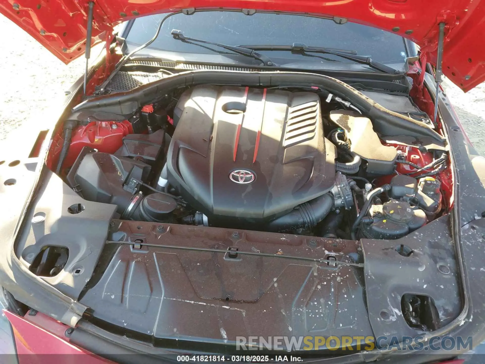 10 fotografías del automóvil dañado WZ1DB4C05LW028376 TOYOTA GR SUPRA 2020