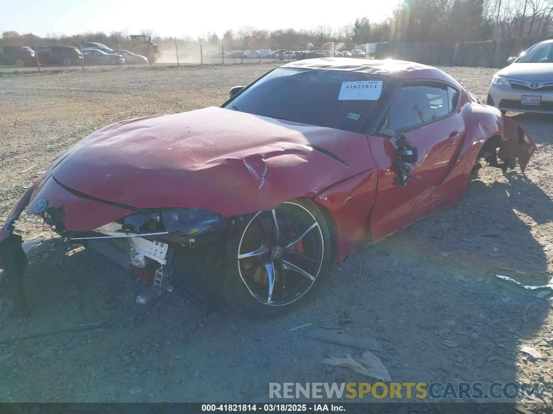 2 fotografías del automóvil dañado WZ1DB4C05LW028376 TOYOTA GR SUPRA 2020