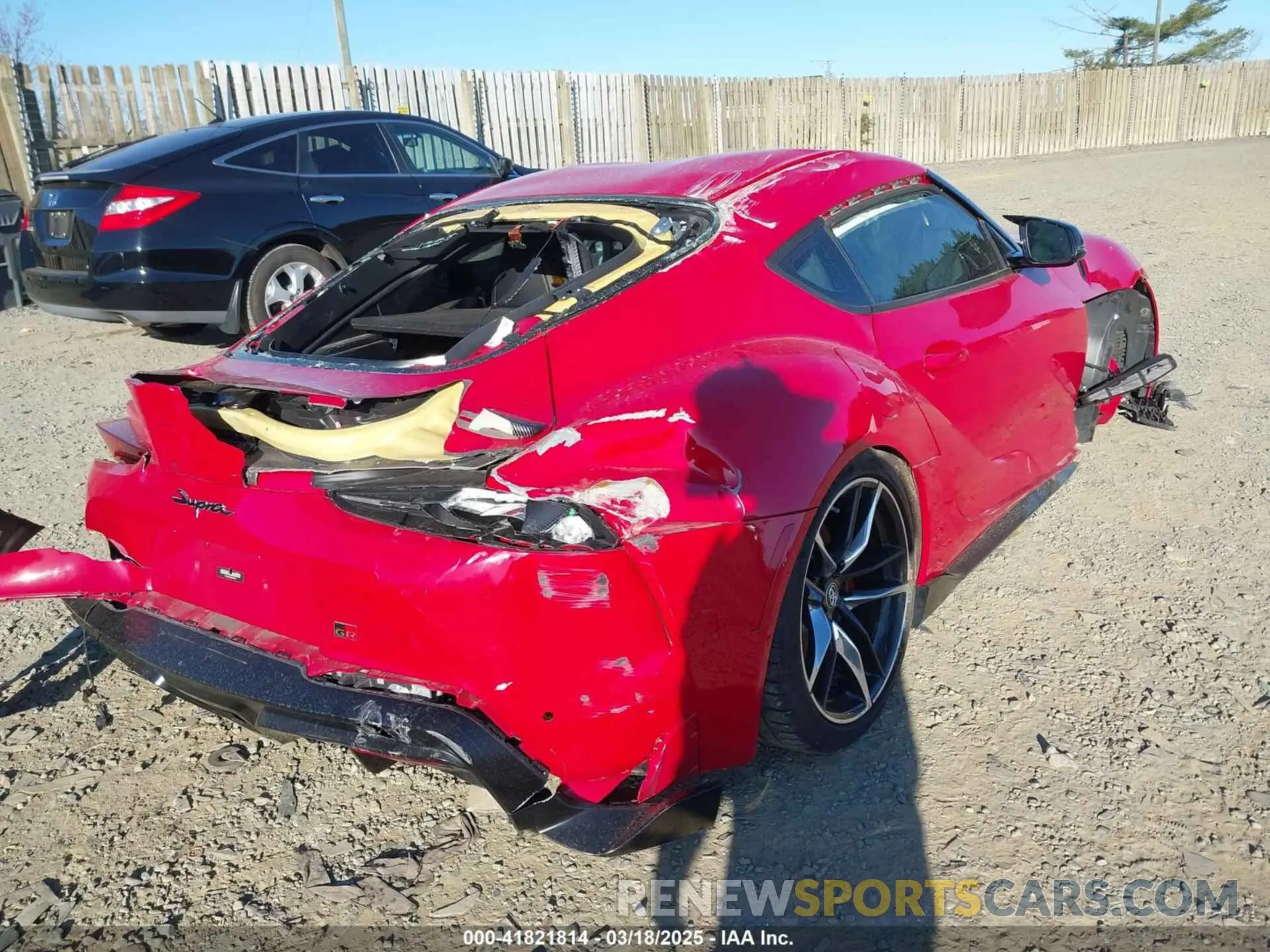 4 fotografías del automóvil dañado WZ1DB4C05LW028376 TOYOTA GR SUPRA 2020