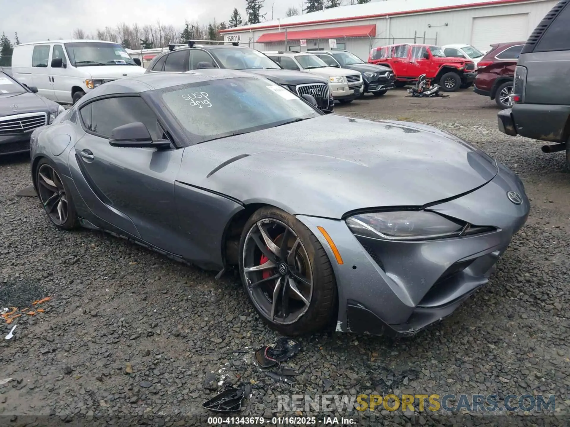 1 fotografías del automóvil dañado WZ1DB4C07LW029111 TOYOTA GR SUPRA 2020