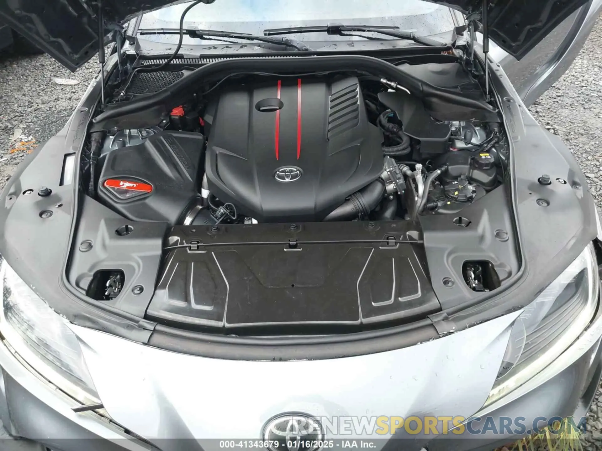 10 fotografías del automóvil dañado WZ1DB4C07LW029111 TOYOTA GR SUPRA 2020