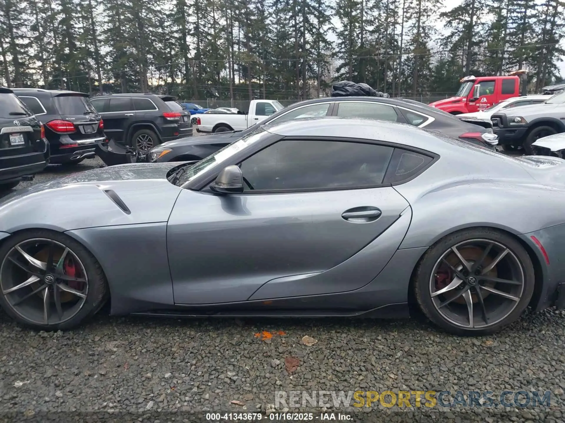14 fotografías del automóvil dañado WZ1DB4C07LW029111 TOYOTA GR SUPRA 2020