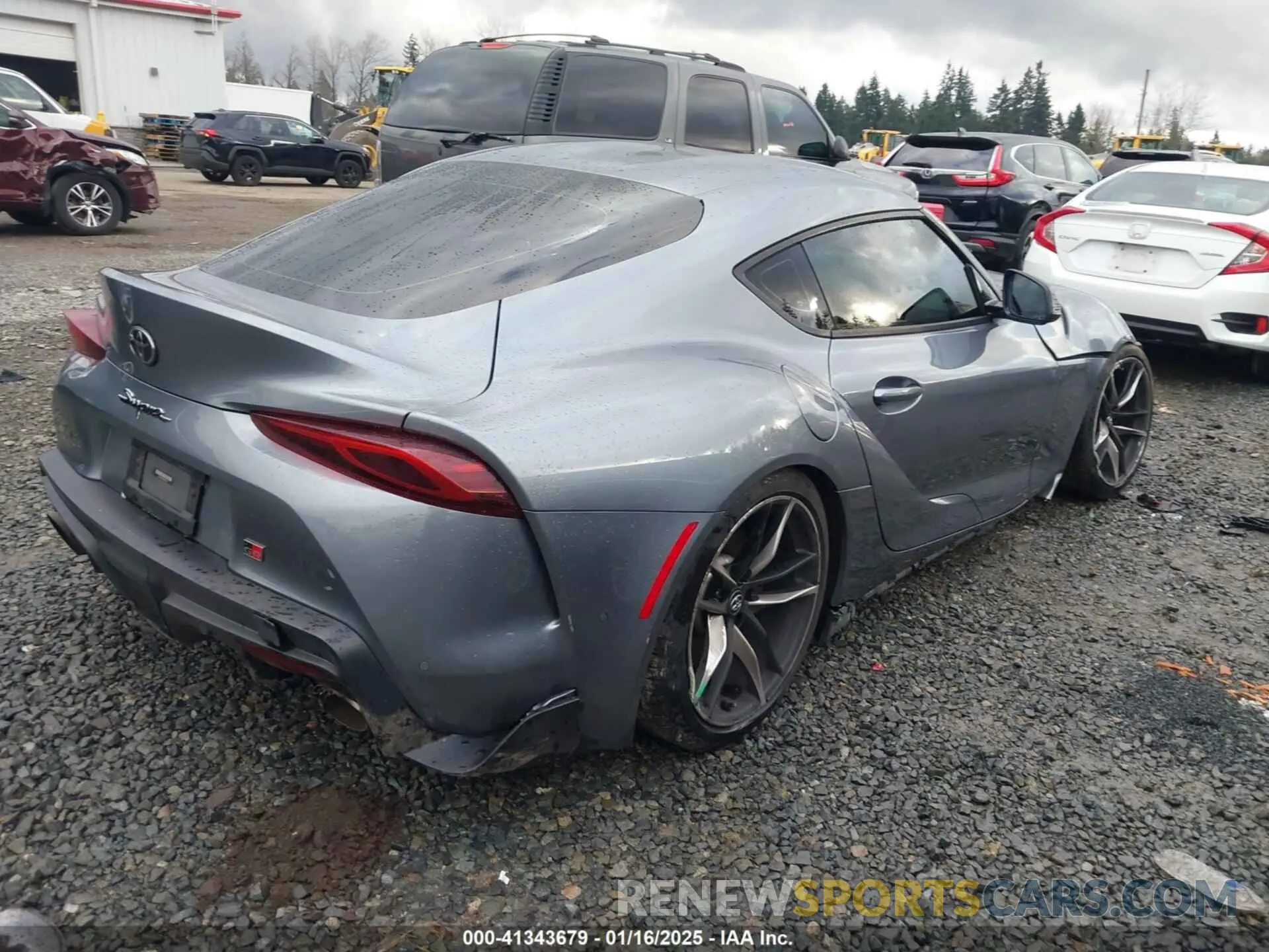 4 fotografías del automóvil dañado WZ1DB4C07LW029111 TOYOTA GR SUPRA 2020
