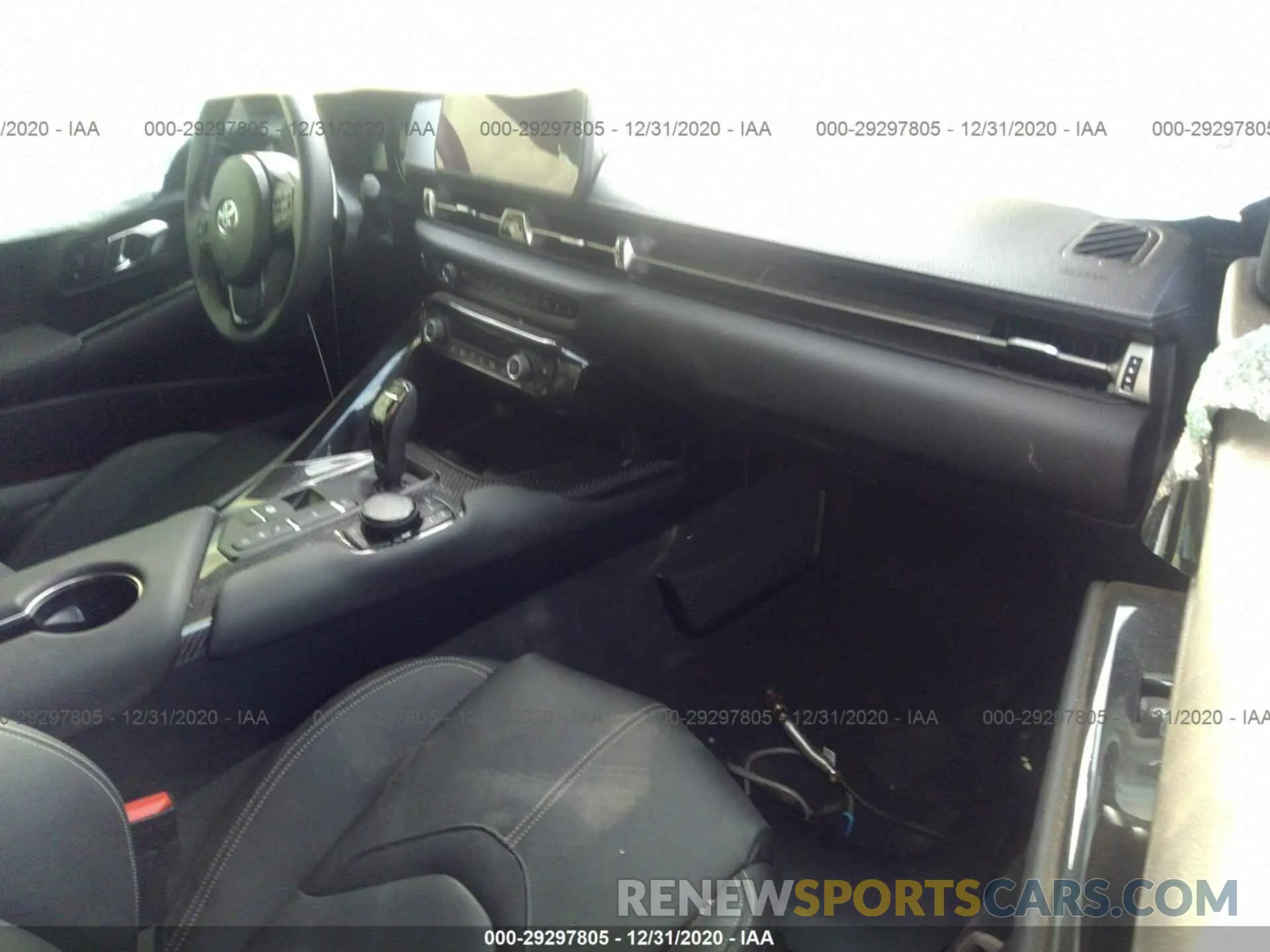 5 fotografías del automóvil dañado WZ1DB4C07LW031764 TOYOTA GR SUPRA 2020