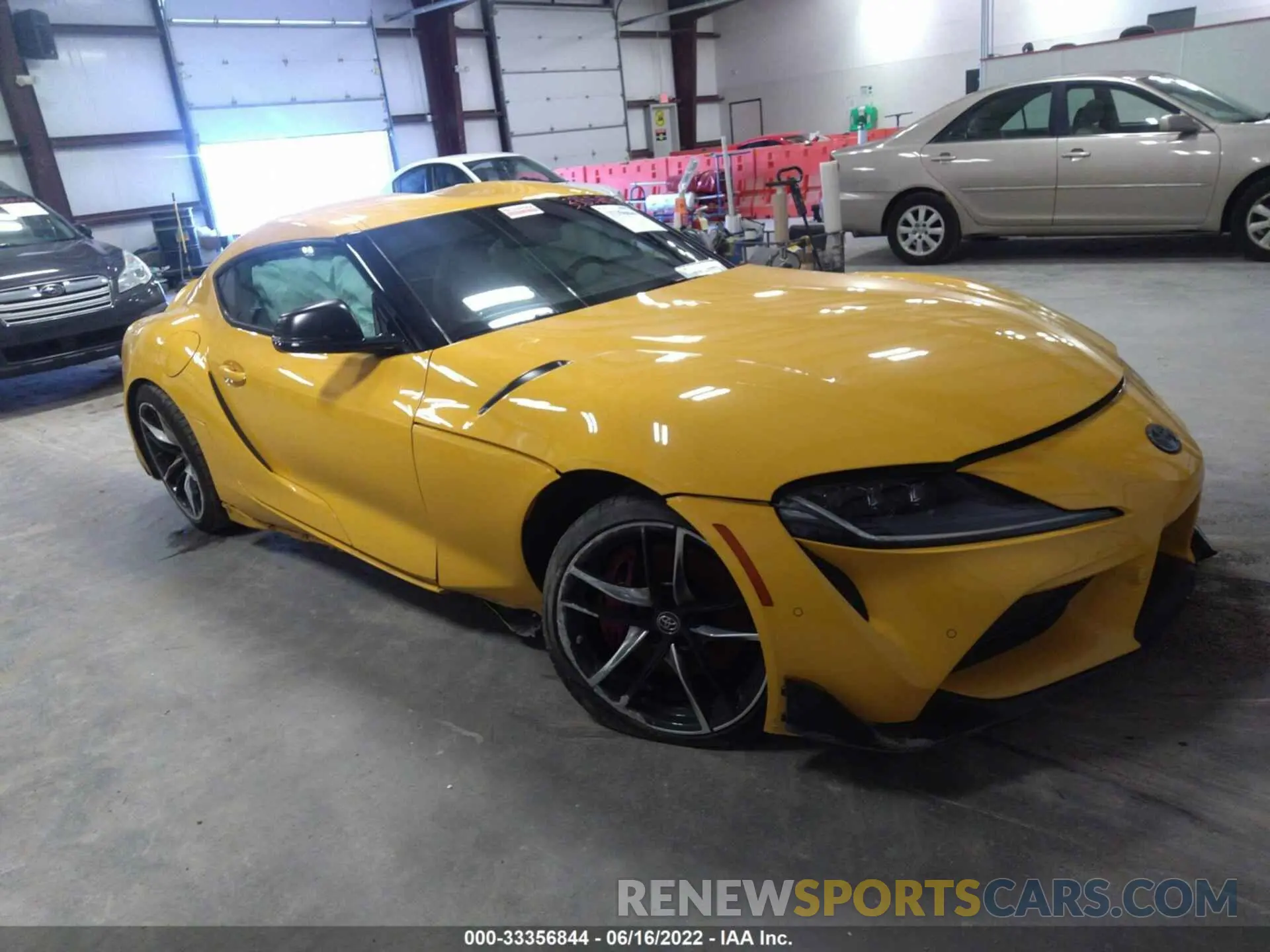 1 fotografías del automóvil dañado WZ1DB4C08LW031577 TOYOTA GR SUPRA 2020
