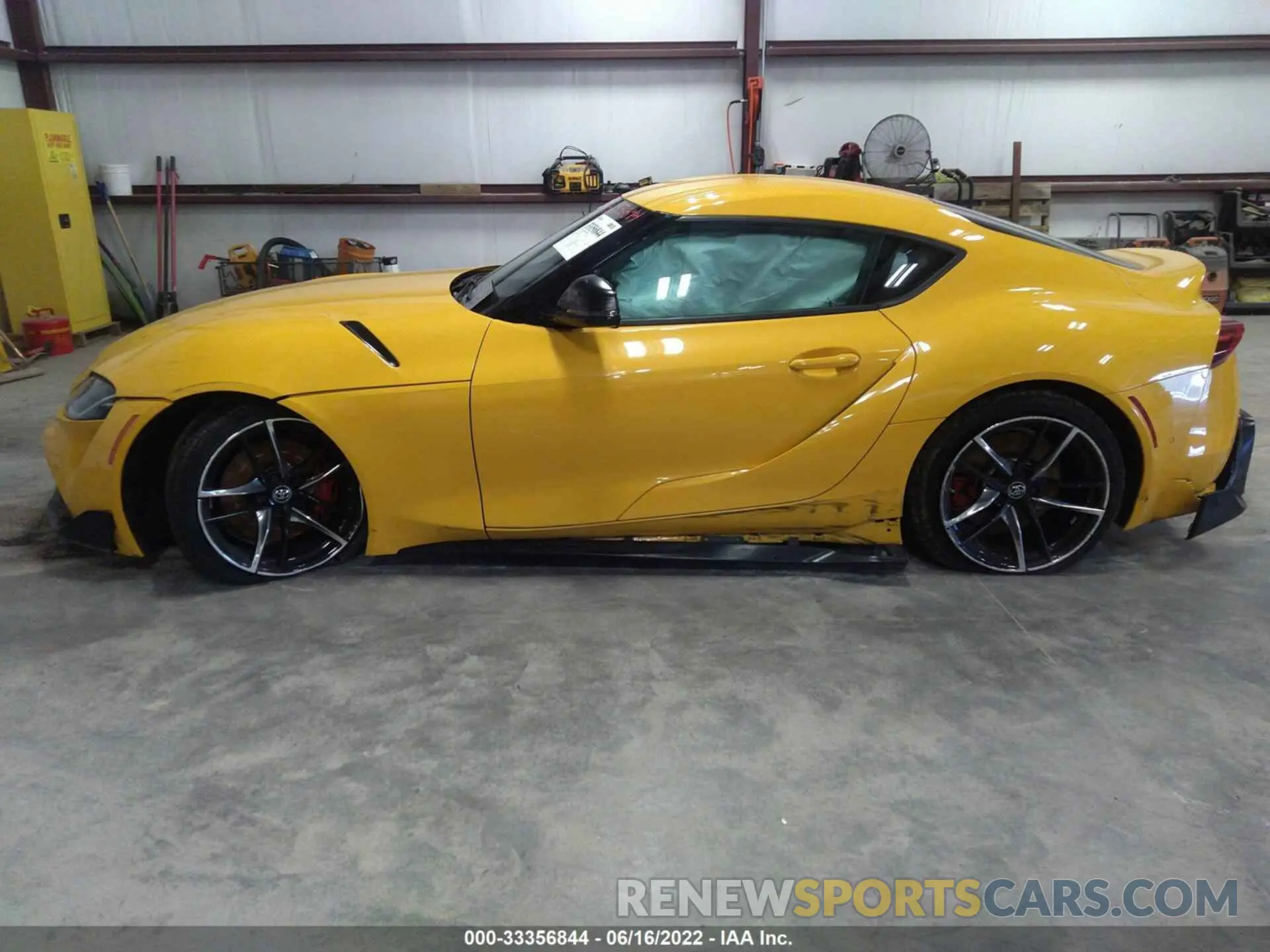 6 fotografías del automóvil dañado WZ1DB4C08LW031577 TOYOTA GR SUPRA 2020