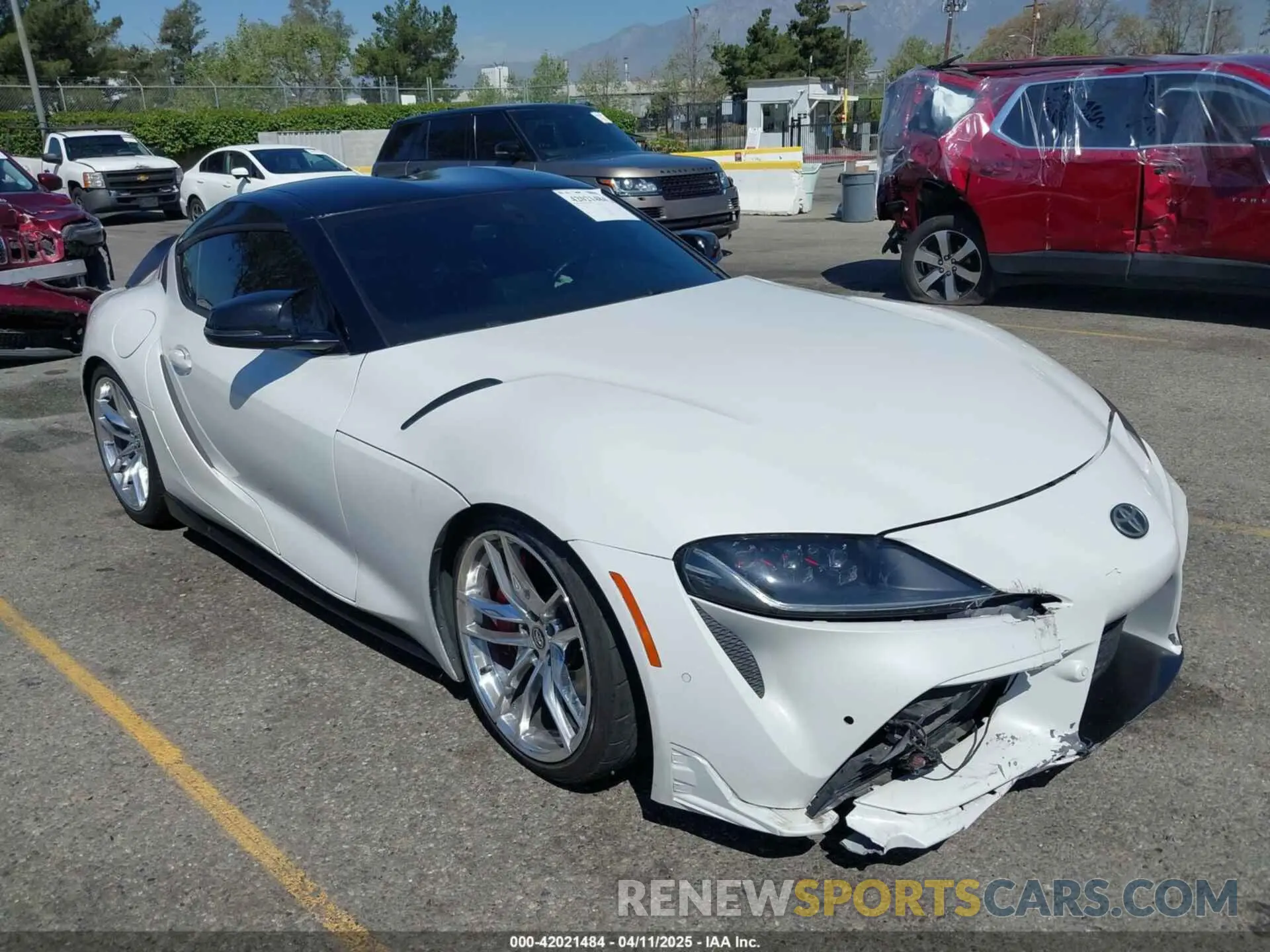 1 fotografías del automóvil dañado WZ1DB4C09LW031264 TOYOTA GR SUPRA 2020
