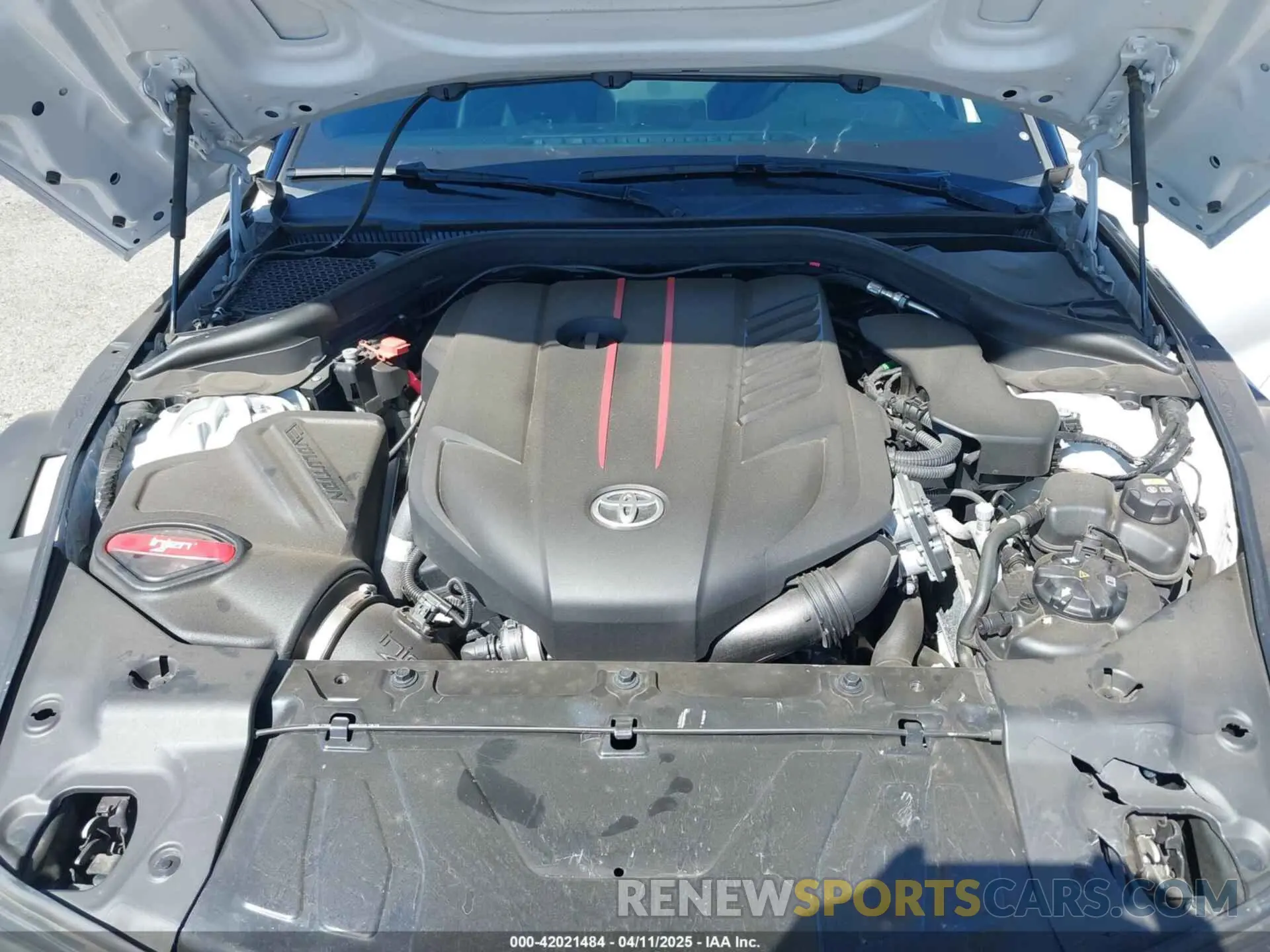 10 fotografías del automóvil dañado WZ1DB4C09LW031264 TOYOTA GR SUPRA 2020