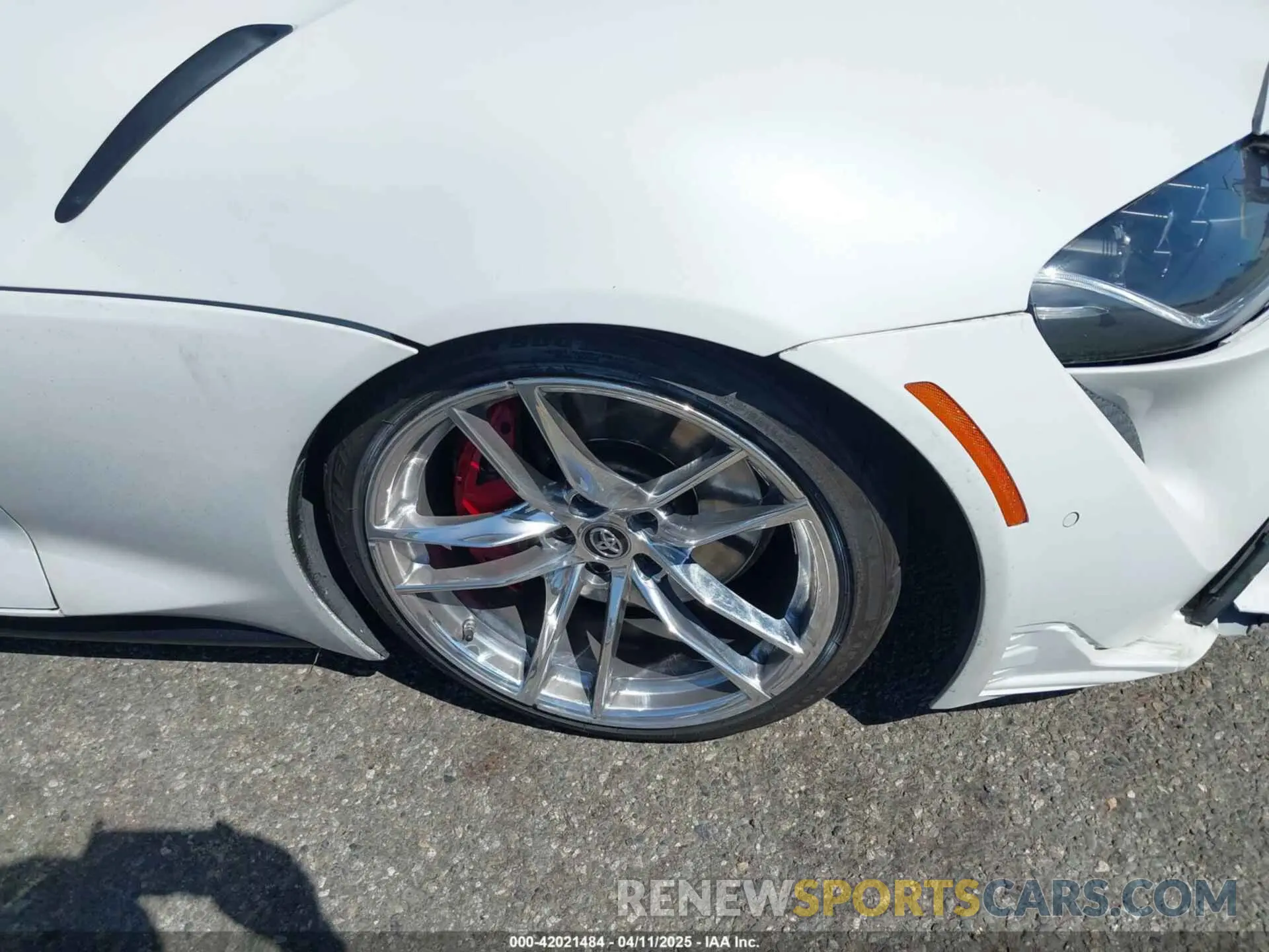 17 fotografías del automóvil dañado WZ1DB4C09LW031264 TOYOTA GR SUPRA 2020