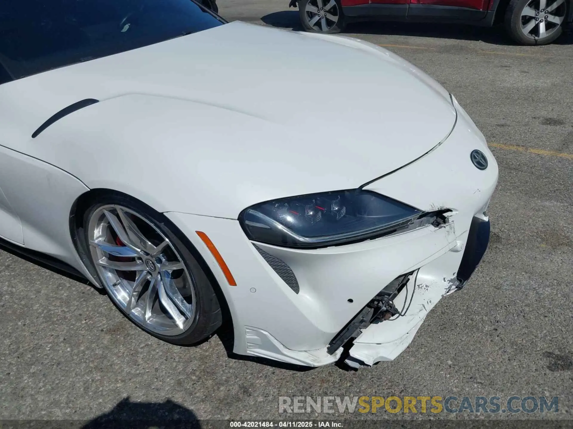 6 fotografías del automóvil dañado WZ1DB4C09LW031264 TOYOTA GR SUPRA 2020