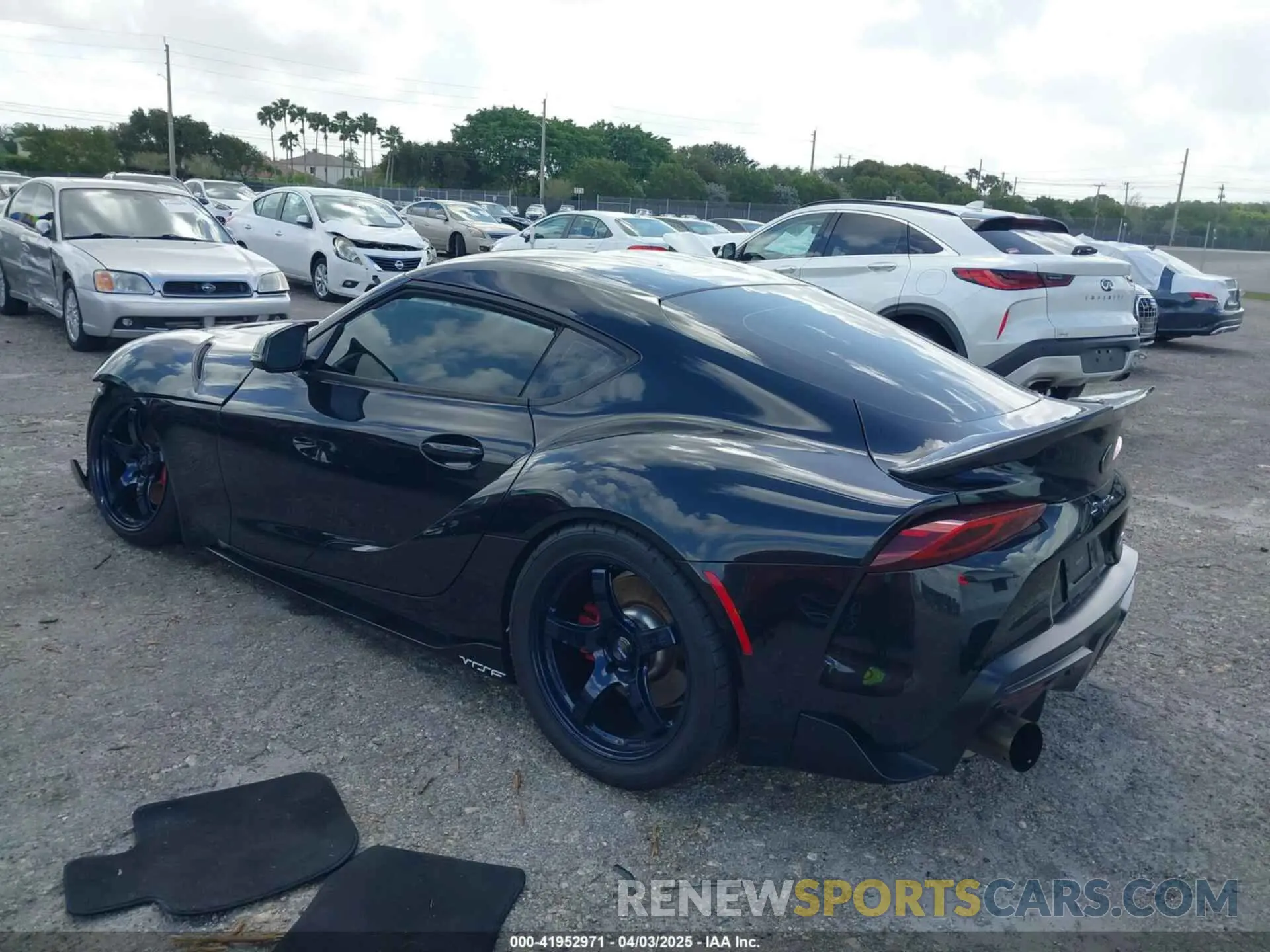 3 fotografías del automóvil dañado WZ1DB0C01MW043502 TOYOTA GR SUPRA 2021