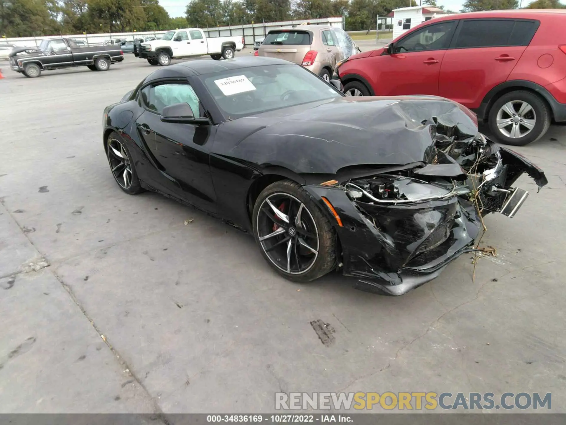 1 fotografías del automóvil dañado WZ1DB0C02MW046019 TOYOTA GR SUPRA 2021